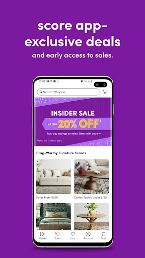 Wayfair - Shop All Things Home screenshot