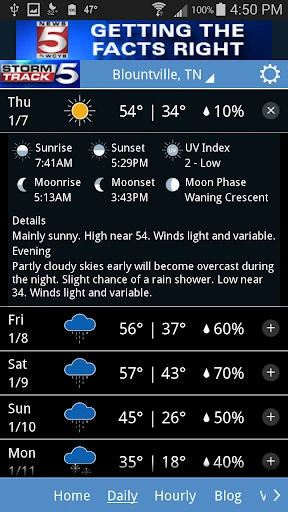 WCYB StormTrack 5 screenshot