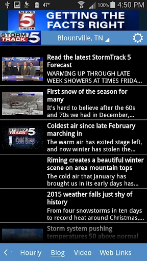 WCYB StormTrack 5 screenshot
