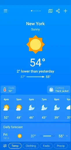 Weather & Clima - Weather Sky screenshot