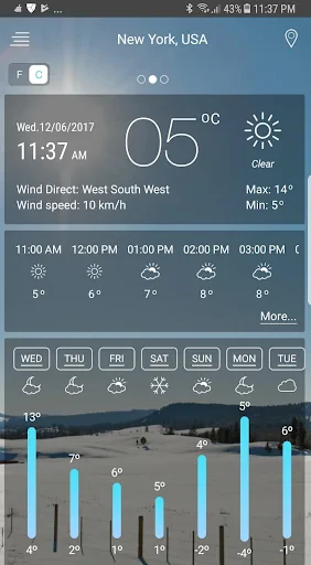 Weather Forecast screenshot