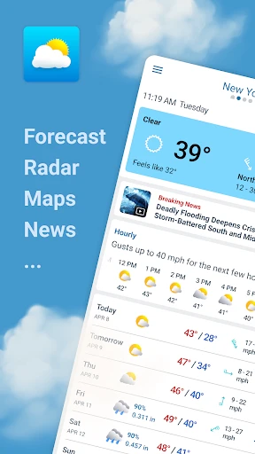Weather Radar - Meteored News screenshot