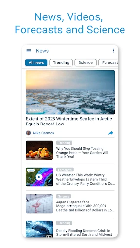 Weather Radar - Meteored News screenshot