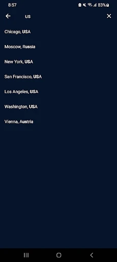 Weather Real-time Forecast screenshot
