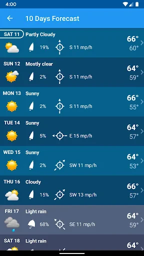 Weather XL PRO screenshot