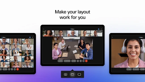 Webex Meetings screenshot