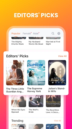 Webfic - Fantastic Reading screenshot