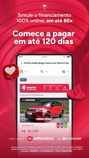 Webmotors: comprar carro screenshot