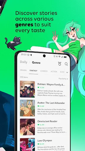 WEBTOON: Manga, Comics, Manhwa screenshot