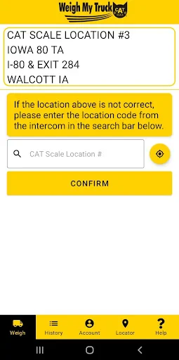 Weigh My Truck screenshot