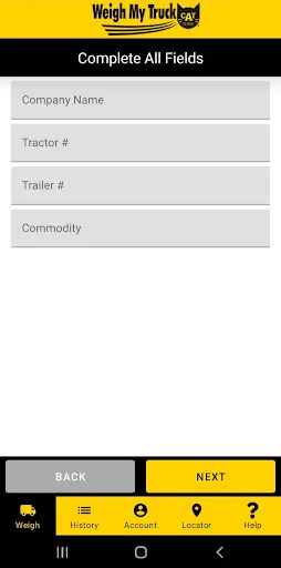 Weigh My Truck screenshot