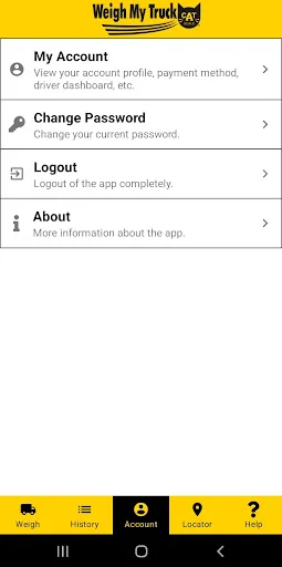 Weigh My Truck screenshot