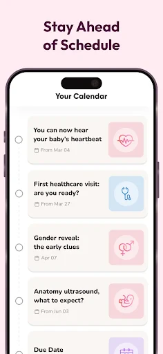 WeMoms Pregnancy Baby Tracker screenshot