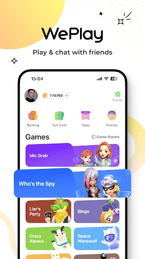 WePlay - Game & Party screenshot