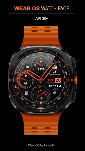WFP 339 Ultra watch face screenshot