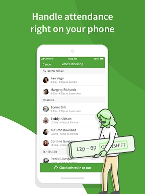 When I Work Team Scheduling screenshot
