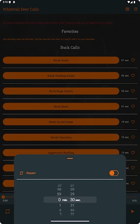 Whitetail Deer Calls Pro screenshot
