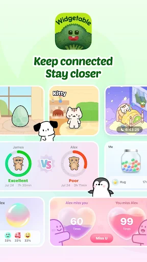 Widgetable: Besties & Couples screenshot