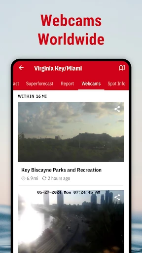 Windfinder: Wind & Weather map screenshot