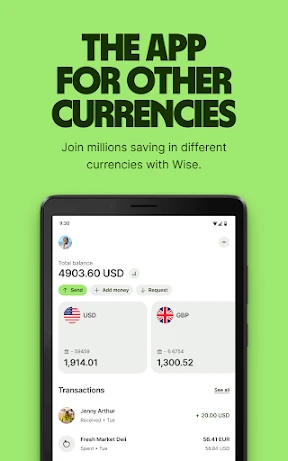 Wise: International Transfers screenshot