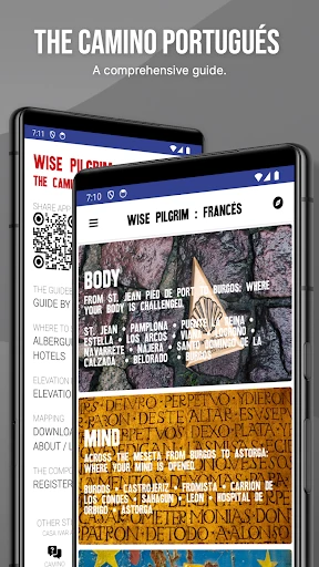 Wise Pilgrim Camino Portugués screenshot