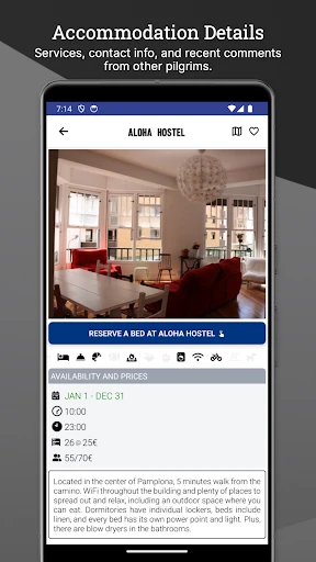 Wise Pilgrim Camino Portugués screenshot