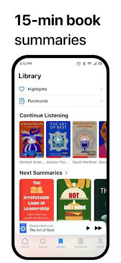 Wiser - 15 minutes Audio Books screenshot