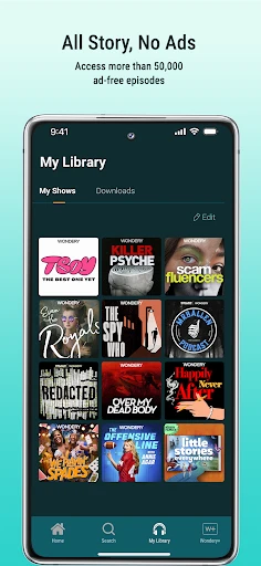 Wondery: Discover Podcasts screenshot