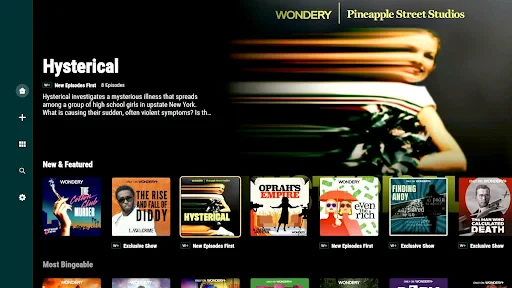 Wondery: Discover Podcasts screenshot