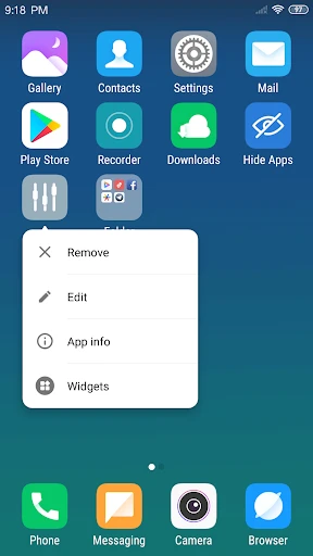 X Launcher Pro screenshot