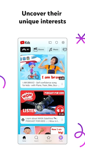 YouTube Kids screenshot