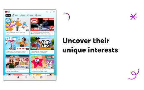 YouTube Kids screenshot