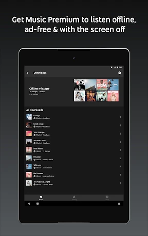 YouTube Music screenshot