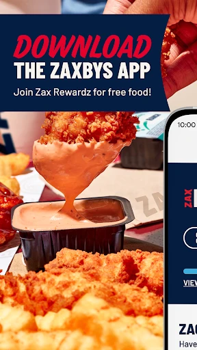 Zaxbys screenshot