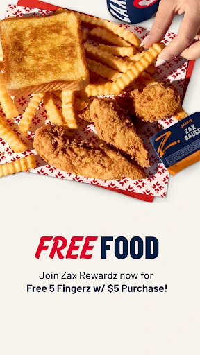 Zaxbys screenshot