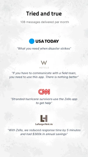 Zello PTT Walkie Talkie screenshot