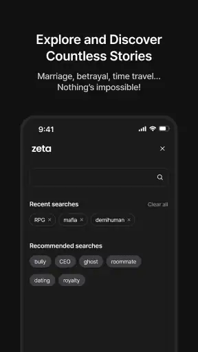 zeta: AI Chat, Story, Play screenshot