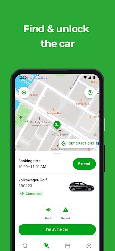 Zipcar screenshot