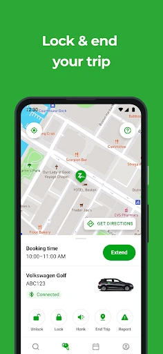 Zipcar screenshot