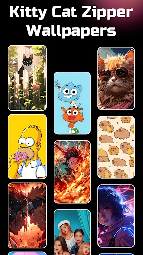 Zipper Lock Screen Wallpapers screenshot