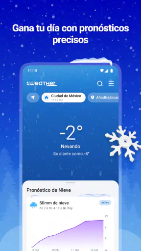 1Weather: Pronósticos y Radar screenshot