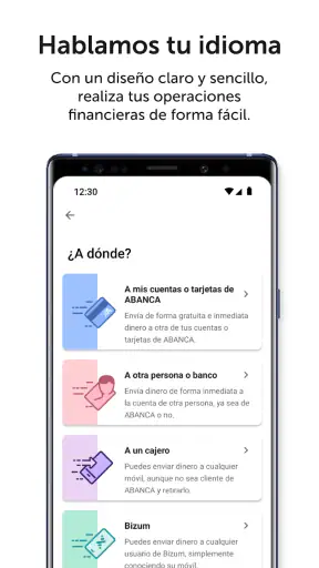 ABANCA - Banca Móvil screenshot