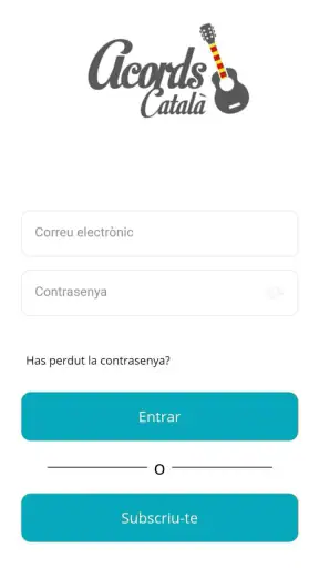 Acords Català screenshot