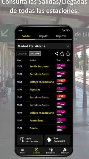 Adif screenshot