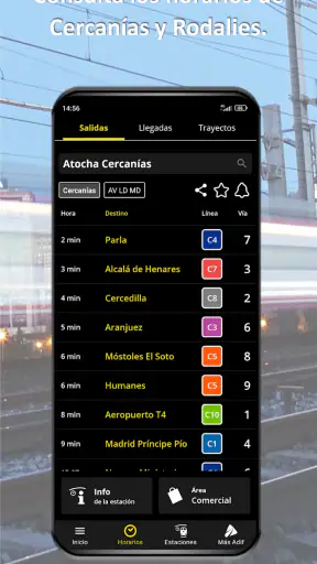 Adif screenshot