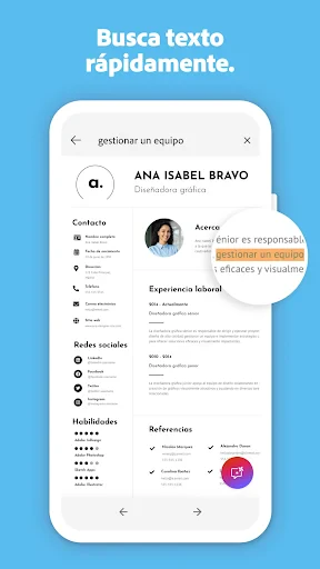 Adobe Scan: Escáner de PDF, IA screenshot