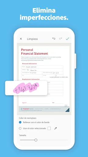 Adobe Scan: Escáner de PDF, IA screenshot