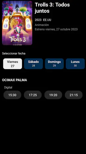 Aficine screenshot