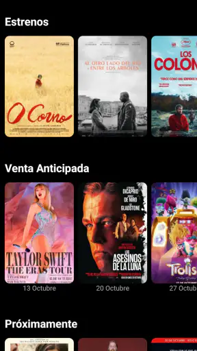 Aficine screenshot