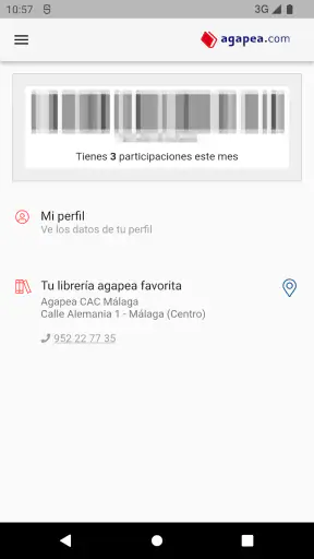 Agapea screenshot